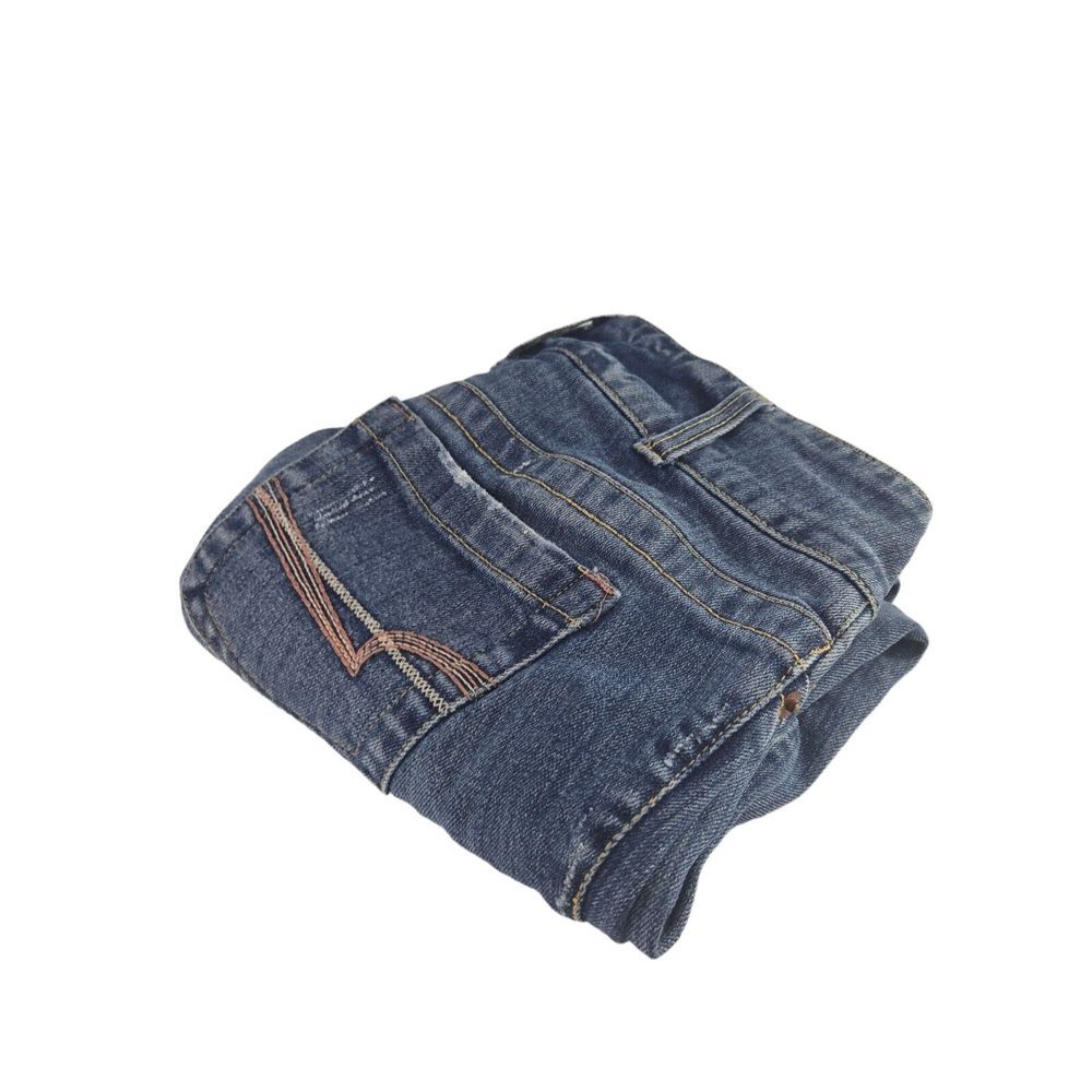 American‎ Eagle Womens 0 Regular Blue Low Rise Stretch Bootcut Denim Jeans